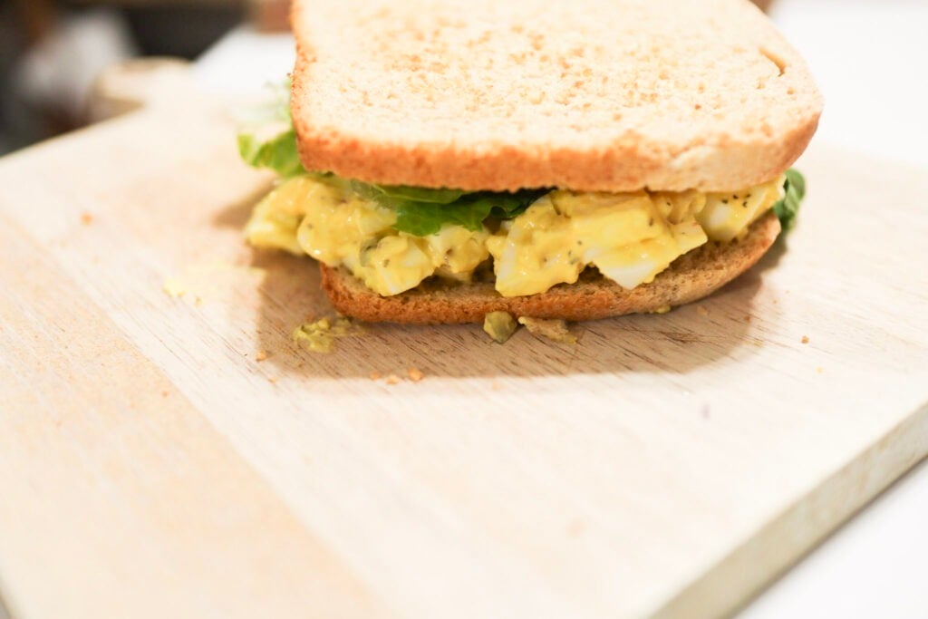 egg salad sandwich