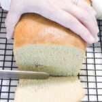 slicing a loaf of fresh bread in 2 hours